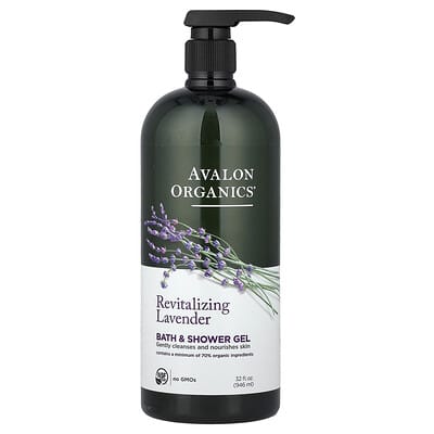 Гель для душа, освежающий лаванда, 32 fl oz (946 ml)
