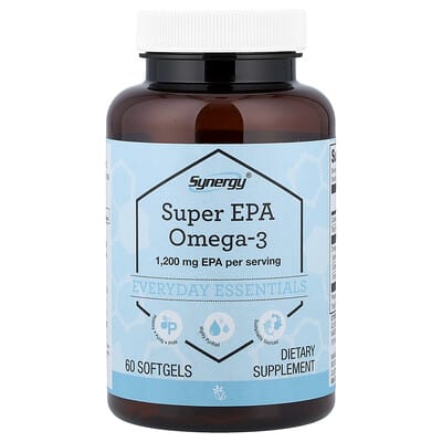 Synergy®, Super EPA Omega-3, 60 Softgels