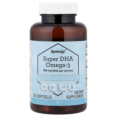 Омега-3 Synergy Super DHA 120 мягких капсул