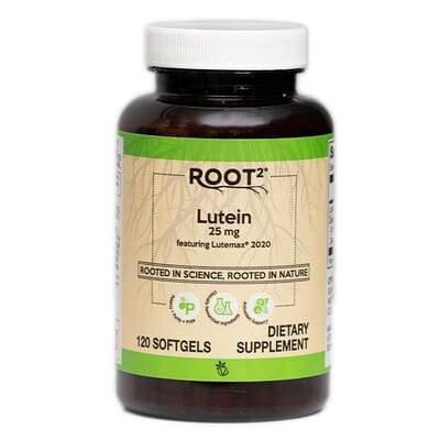 Root2®, лютеин с Lutemax® 2020, 120 мягких капсул