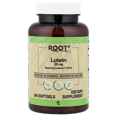 Root2®, Лютеин с Lutemax® 2020, 240 мягких капсул