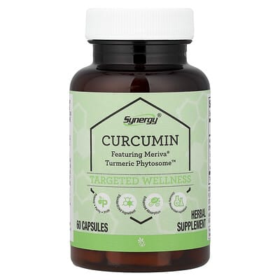 Synergy®, Curcumin, 60 капсул