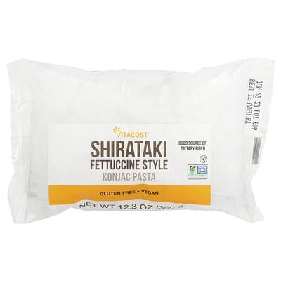 Shirataki макароны конжак Fettuccine Style 12.3 oz