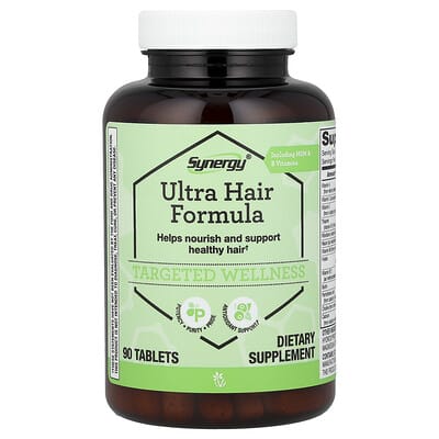 Витамины Synergy® Ultra Hair Formula 90 Tablets