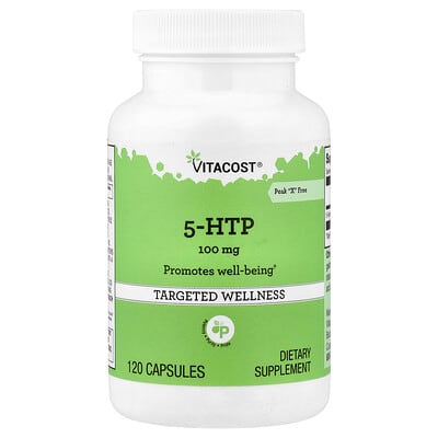 5-HTP, 100 mg, 120 Capsules