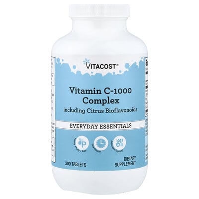 Vitamin C-1000 Complex Including Citrus Bioflavonoids, 300 Tablets