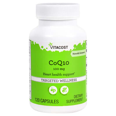 CoQ10, 100 mg, 120 капсул
