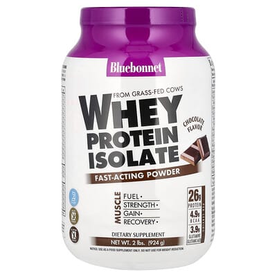 Whey Protein Isolate, Chocolate, 2 lbs (924 g)