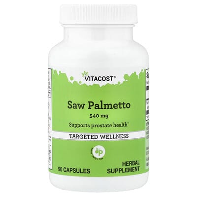 Vitacost Saw Palmetto, 540 mg, 90 капсул