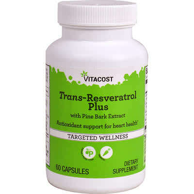 Trans-Resveratrol Plus 60 капсул