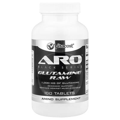 ARO™ Black Series, Glutamine Raw, 100 таблеток