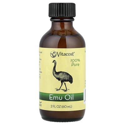 100% чистое масло эму, 2 fl oz (60 ml)