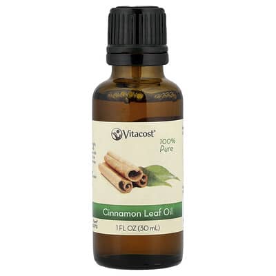 Масло листьев корицы 100% Pure Cinnamon Leaf Oil, 1 fl oz (30 ml)