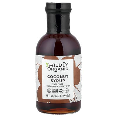 Сироп кокосовый Wildly Organic, 17.5 oz (496 g)