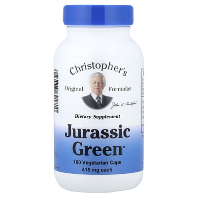 Christopher's Original Formulas Jurassic Green, 100 вегетарианских капсул