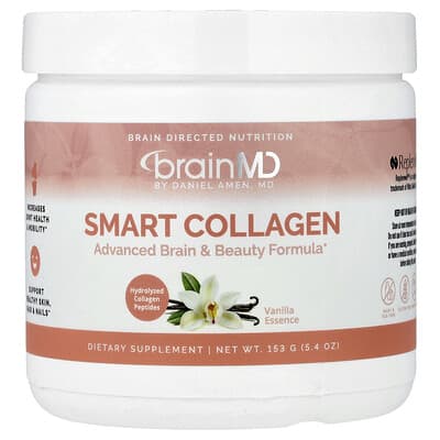 Smart Collagen, ванильный экстракт, 5.4 oz (153 g)