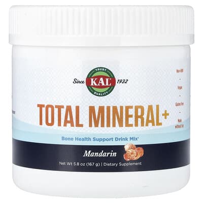 Минеральный комплекс Total Mineral+, Mandarin, 5.8 oz (167 g)