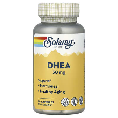 DHEA, 50 mg, 60 капсул