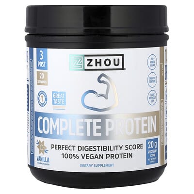 Zhou Nutrition протеин ванильный 19.9 oz (564 g)