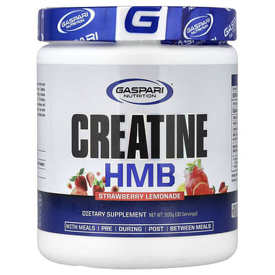 Creatine HMB, Strawberry Lemonade, 300 g