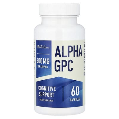 Alpha GPC, 60 капсул (300 mg per Capsule)