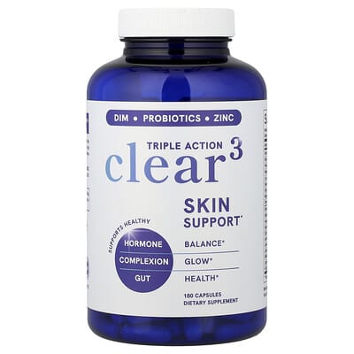Triple Action Clear 3, 180 капсул