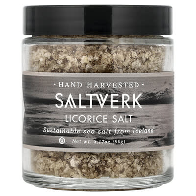 Соль Licorice Salt, 3.17 oz (90 g)