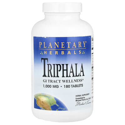Трифала, 180 таблеток (1,000 mg на таблетку)