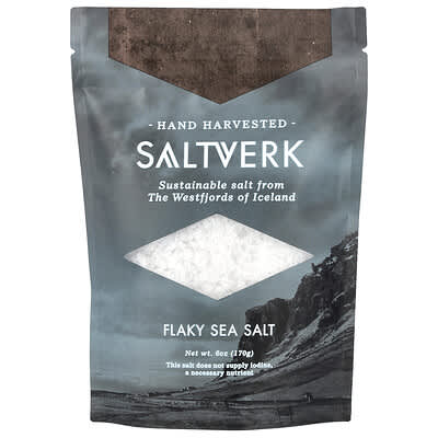 Морская соль Flaky Sea Salt, 6 oz (170 g)