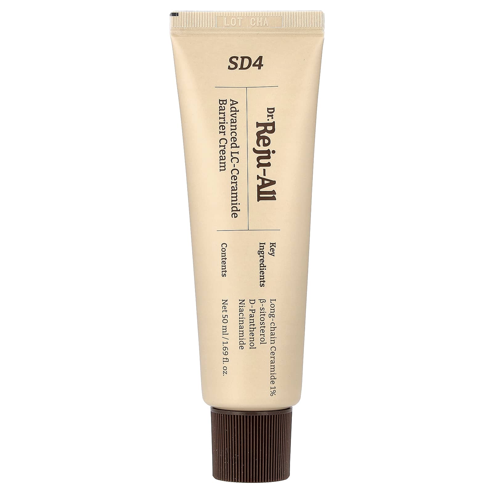 Крем Dr. Reju-All Advanced LC-Ceramide Barrier, для чувствительной кожи, 1.69 fl oz (50 ml)