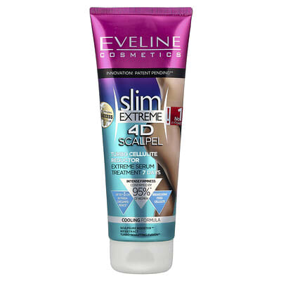 Сыворотка Slim Extreme 4D Scalpel, Turbo Cellulite Reductor, 8.8 fl oz (250 ml)