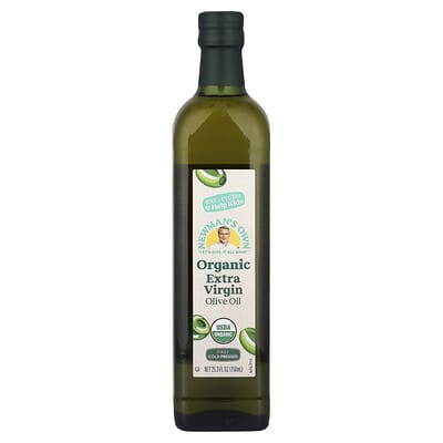 Органическое оливковое масло Extra Virgin, 25.3 fl oz (750 ml)