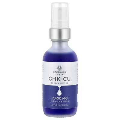 GHK-CU Copper Peptide сыворотка для волос и кожи головы, 2 oz (60 ml)