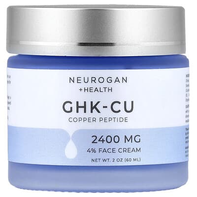 GHK-CU Copper Peptide, Face Cream, 2 oz (60 ml)