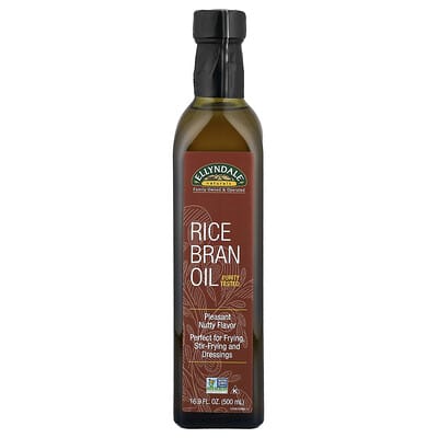 Ellyndale® Naturals, Rice Bran Oil, 16.9 fl oz (500 ml)