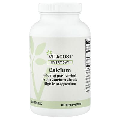 Calcium, 250 Capsules (150 mg per Capsule)