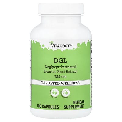 DGL, 735 mg, 100 капсул