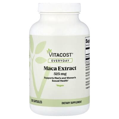 Экстракт Maca Everyday, 525 mg, 200 Capsules