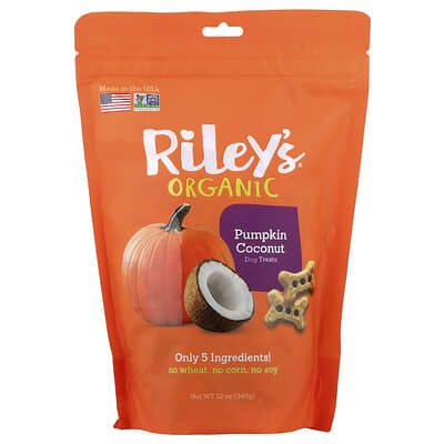 Dog Treats, Pumpkin Coconut, 12 oz (340 g)