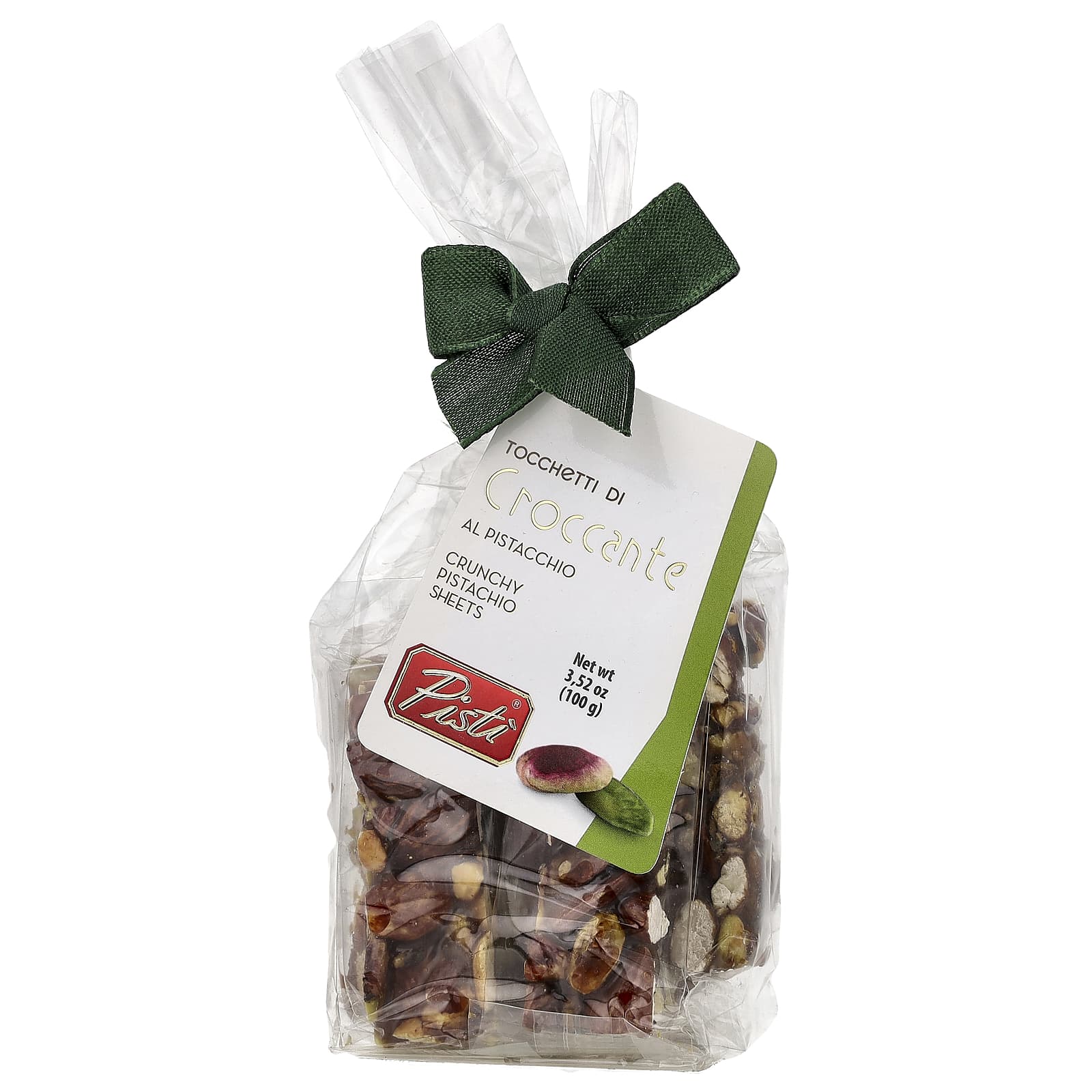 Crunchy Pistachio Sheets With Almond, 3.52 oz (100 g)