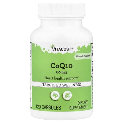 CoQ10, 60 mg, 120 капсул