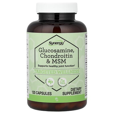 Synergy®, Glucosamine, Chondroitin & MSM, 120 Capsules