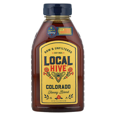 Мед Honey Blend Colorado Raw & Unfiltered 16 oz (453.5 g)