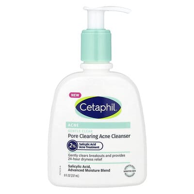 Gentle Clear, Pore Clearing Acne Cleanser, 8 fl oz (237 ml)