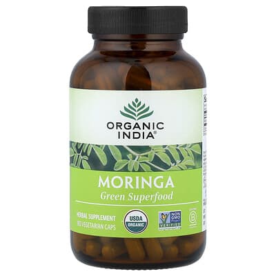 Moringa, 180 Vegetarian Caps (350 mg per Capsule)