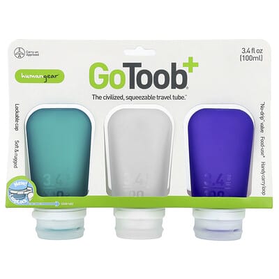 Дорожный тюбик GoToob+ Large, 100 ml