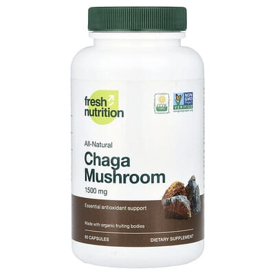 Грибы Chaga, 90 капсул (500 mg)