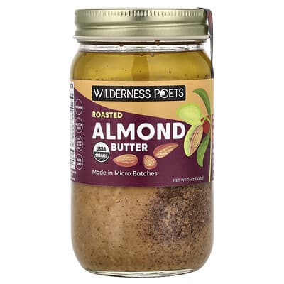 Арахисовое масло Roasted Almond, 16 oz (453 g)