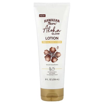 Hawaiian Tropic Лосьон Aloha Glow, Tropical Mango & Papaya, 8 fl oz (236 ml)