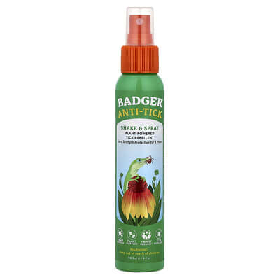 Anti-Tick, Plant-Powered Tick Repellent, 4 fl oz (118.3 ml)